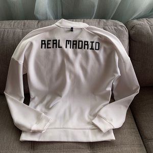 Real Madrid adidas zip up